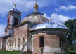 Георгиевская церковь в с. Уролка во время реставрации