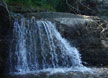 Ручей-водопад выше камня Боец на Колве